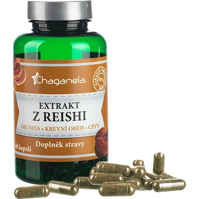 Chaganela Extrakt z reishi 60 kapslí