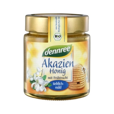 Dennree Med akátový 500 g bio BIO VEGETARIAN