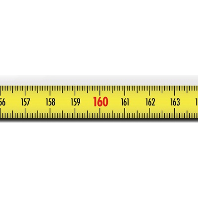 Richter SK528SA Nalepovací metr ocelový žlutá 5 m s nulou vlevo