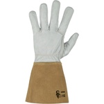 CANIS SAFETY a. s Cxs lorne / Ръкавици за заваряване от цяла кожа - бели/кафяви 9 (361005670909)