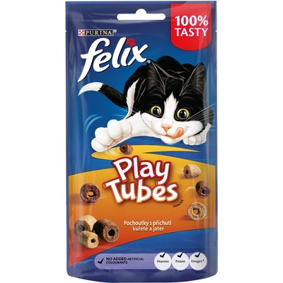 Felix Play Tubes kuracie a pečeň 50 g
