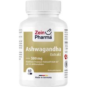 Zein Pharma Ashwagandha KSM-66 500 mg [60 капсули]