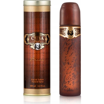 Cuba Brown toaletní voda pánská 100 ml