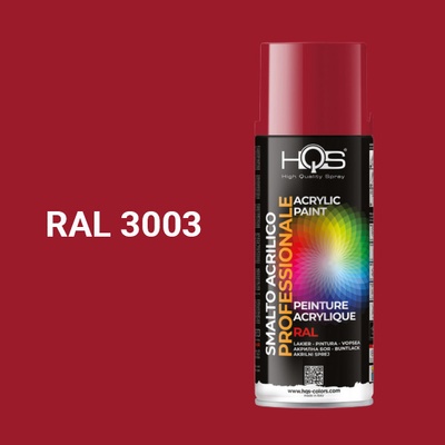 HQS akrylová farba v spreji 400 ml RAL 3003 lesklá