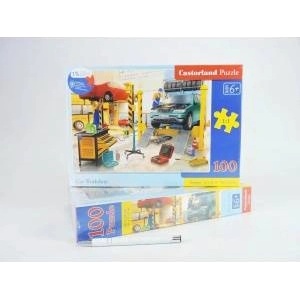 Castorland puzzle 100 pieces Auto Workshop