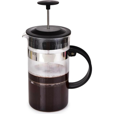 BARISTA 1 L FRENCH PRESS konvice na kávu a čaj z borosilikátového skla černá