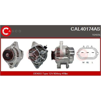 Generátor CASCO CAL40174AS