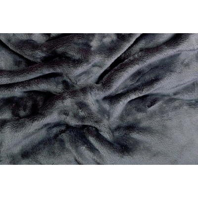 Sleep-well Prostěradlo mikroflanel tmavě šedé 90x200x20