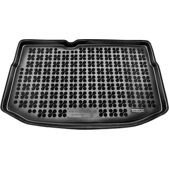 Гумена стелка за багажник за Citroen C3 (2009 - 2016) with a regular spare tire - Rezaw Plast