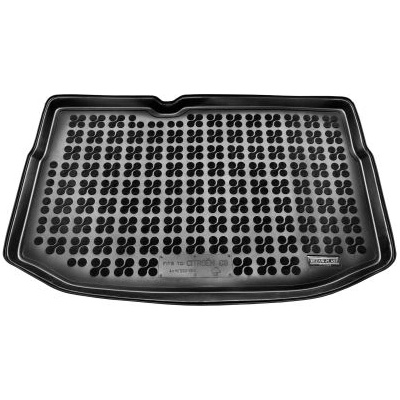 Гумена стелка за багажник за Citroen C3 (2009 - 2016) with a regular spare tire - Rezaw Plast
