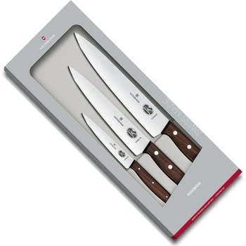 Victorinox Комплект ножове, 3 бр. , 12/19/22 см, с дръжки от палисандрово дърво, Victorinox (VN510503G)