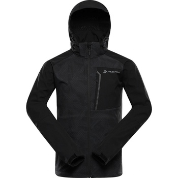 ALPINE PRO Мъжко софтшел яке с мембрана ALPINE PRO HOOR black вариант pa ALPINE PRO | Cheren | МЪЖЕ | 4XL