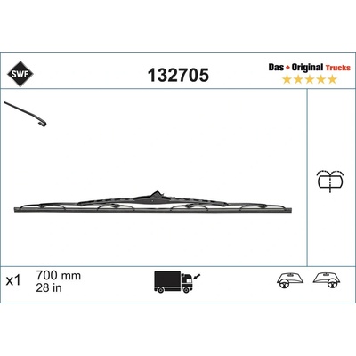 SWF Das Trucks 700 mm 132705