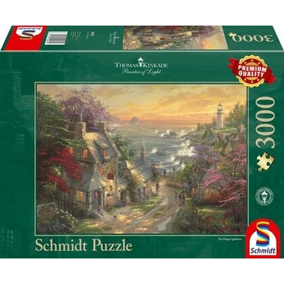 Schmidt Spiele Vesnice s majákem 3000 dílků