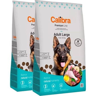 Calibra Dog Premium Line Adult Large 2 x 12 кг