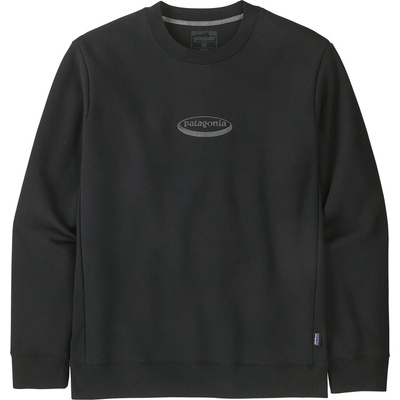 Patagonia Men's '95 Oval Logo Uprisal Crew Sweatshirt Размер: M / Цвят: черен