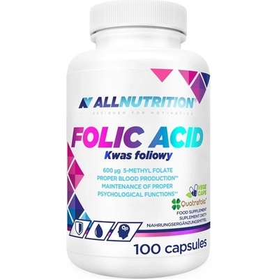Allnutrition Folic Acid Kyselina folová 100 kapsúl