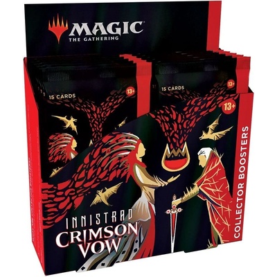 Wizards of the Coast Magic the Gathering Innistrad: Crimson Vow Collector Booster Box