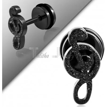 Image 1 of Talitha Обеца имитация на флеш „Сол ключ