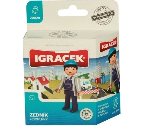 Efko Igráček Zedník s doplňky