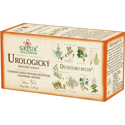 Grešík Urologický bylinný porcovaný čaj 20 x 1,5 g