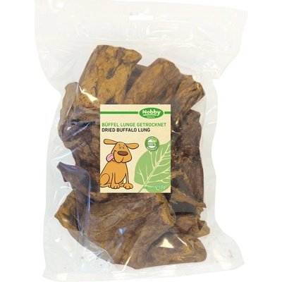 Nobby Nature sušená pochoutka Buvolí plíce 250 g