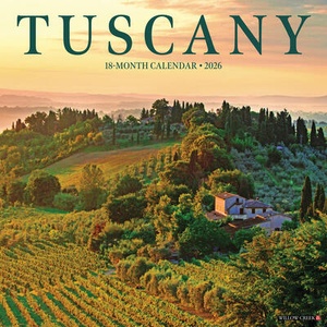 Tuscany 2026 12 X 12 Wall Calendar | Willow Creek Press (ISBN: 9781549255595)
