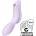 Satisfyer Curvy Trinity 2 - вибратор с въздушни вълни 2в1 - лилав