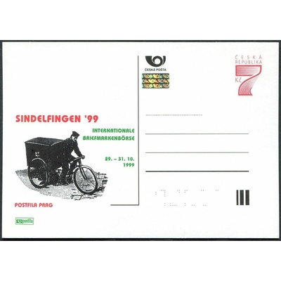 Česká pošta (1999) CDV 41 ** - P 52 - Sindelfingen 99