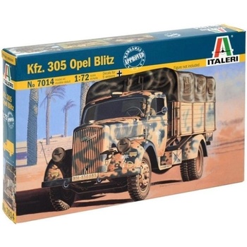 Italeri Italeri: Модел Немски Opel Blitz 3ton Kfz. 305 - 1: 72 (7014S)