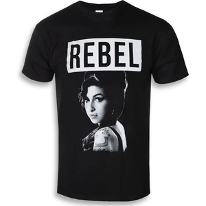 ROCK OFF тениска метална мъжка Amy Winehouse - Rebel - ROCK OFF - AMYTS04MB
