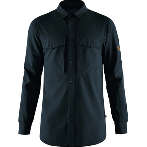 Fjällräven Мъжка риза с копчета Fjällräven Abisko Trekking Shirt - Dark Navy (033-1278-0114)
