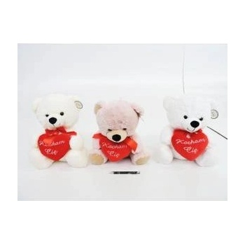 SUN-DAY Teddy Bear 3 colors I Love You 35cm 162069 mix price per 1 pc