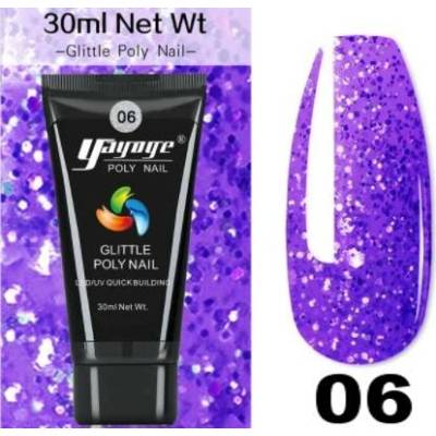 YAYOGE poly gel glitter 06 30 ml