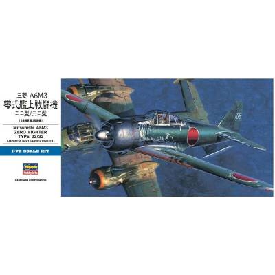 Hasegawa A6M3 Zero Type 22/32 1:72