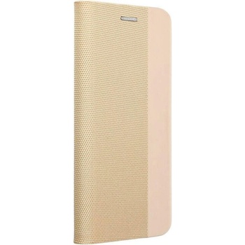 Forcell Луксозен Калъф за iPhone 16, Sensitive Book Case, Златист (5903396313783)