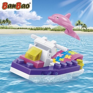 BanBao Мини Конструктор, BanBao, Моторница, 23 части (B7209)
