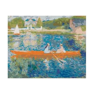 Zuty Malování podle čísel VYJÍŽĎKA PO SEINĚ PIERRE AUGUSTE RENOIR
