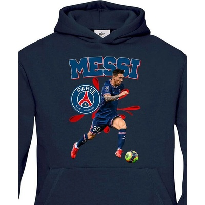 Dětská mikina Lionel Messi modrá
