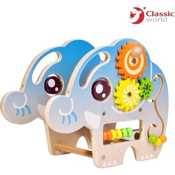 Image 1 of Classic World Дървен Костер Занимателни игри Слонче - Classic World