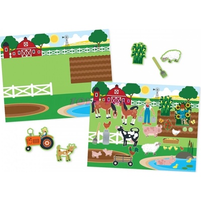 Melissa & Doug Blok s adhezními samolepkami Příroda