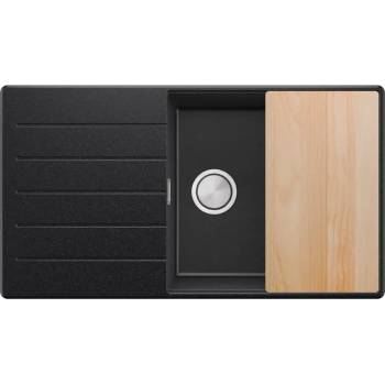 Твоят Стил Графит кухненска мивка от гранит Копенхаген 60 Top 900х500