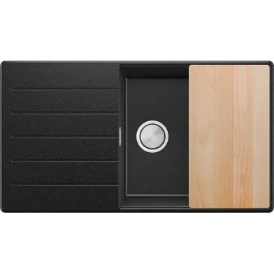 Твоят Стил Графит кухненска мивка от гранит Копенхаген 60 Top 900х500