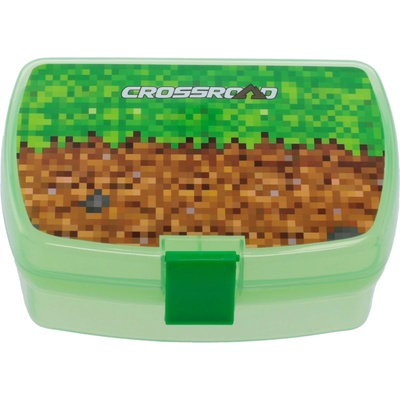 Crossroad Desiatový box zelená hnedá biela