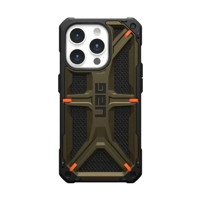 Urban Armor Gear UAG Monarch Калъф за iPhone 15 Pro, кевлар, зелен (3002685)