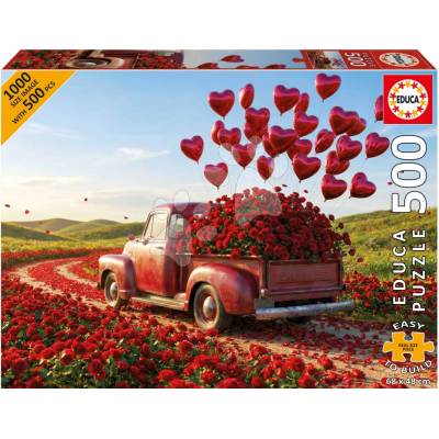 EDUCA Valentínsky Pick-up 500 dielov