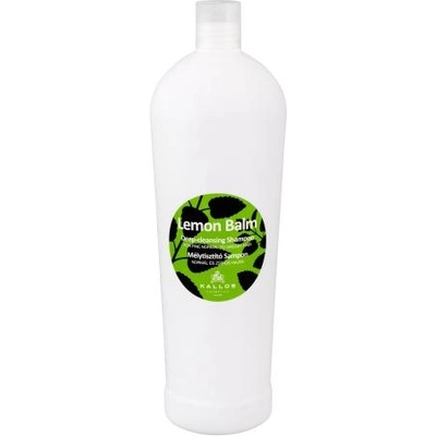 Kallos Lemon Balm 1000 ml дълбокопочистващ шампоан за мазни коси за жени