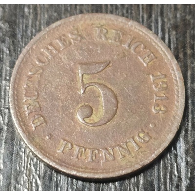 Nemecko 5 Pfennig 1913 A 623