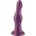 HISMITH LN015 Premium Fantasy Silicone Dildo with Suction Cup 18.4cm Purple