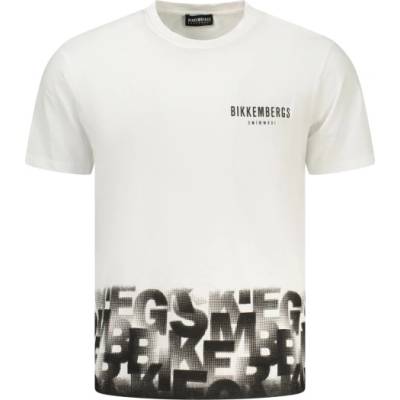 Bikkembergs Мъжка тениска с къс ръкав bikkembergs, Размер 2xl, Цвят Бял (bkk25mts03_biwhite)